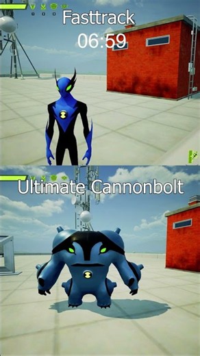 Fasttrack vs Ultimate Cannonbolt Race To Top🏁 Ben 10 Game