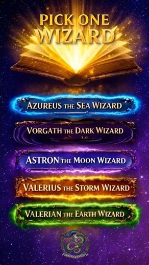 What wizard would you pick?🧙‍♂️ #fantasy #pickone #wizard #fyp #fantasyart #mythology #shorts #edit