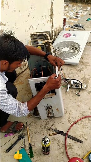 Ac compressor change|LG AC