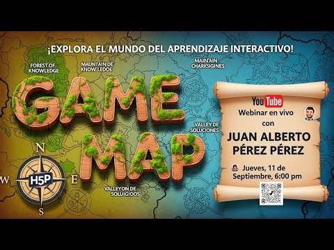 H5P Game Map - Webinar on line