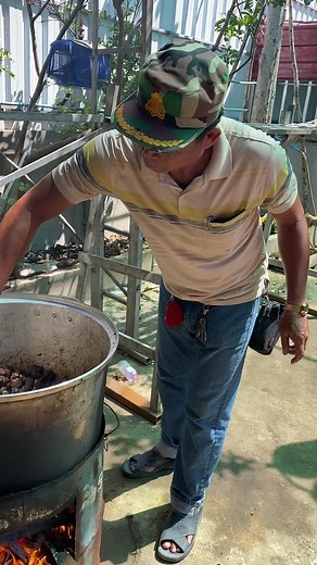 Outdoor Cooking Techniques Over Open Fire