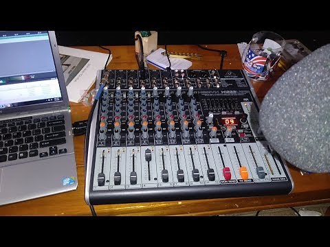 Behringer XENYX X1222USB Part 2 (Test and Review sort of)