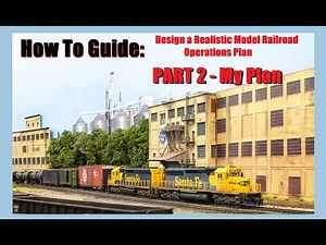 Realistic Model Railroad Operations: Part 2 - My Train Schedule and Plan