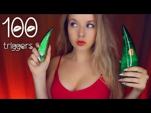ASMR 100 triggers from S to XXL in 13 minutes