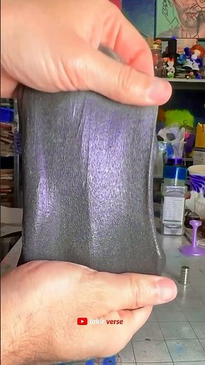 😱 Crazy Magnetic Slime Comes Alive with Googly Eyes! 👻 #Science #DIY #ASMR
