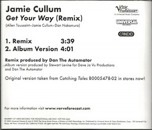 Jamie Cullum - Get Your Way (Remix)