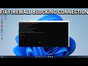 How To Fix Security or Firewall Settings Might Be Blocking the Connection in Windows 10/11