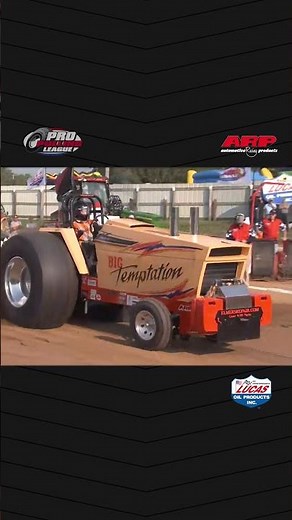 Bryan Haug & "Big Temptation" hauling the mail at the 2023 America's Pull! #propulling #automobile