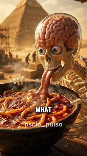 What If Pyramid Builders Ate Korean Fire Noodles? 🌶️🔥
