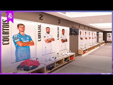 INSIDE Real Madrid's brand-new DRESSING ROOM at the Bernabéu!