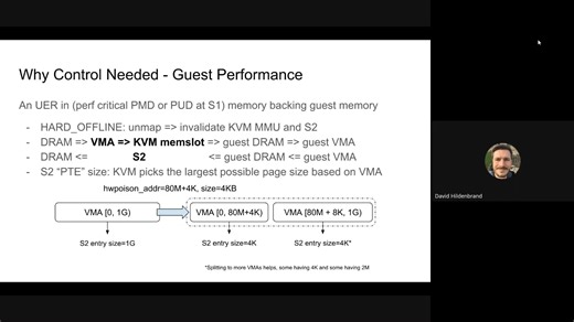 Linux MM Alignment Session: supporting Memory Error Detector APIs