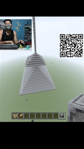 1 Sub = 1 Block 😳 Pyramid Challenge STARTS! | Hour 0 🧱🔥 #1Sub1Block #Minecraft #Gaming #Shorts