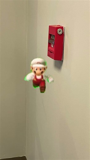 Mario put fire alarm at school