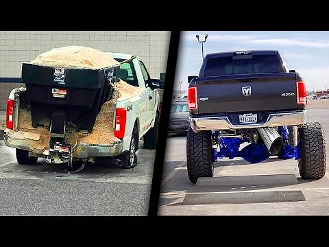 Badass Diesel Trucks Driving Fails / Wins Compilation | Rolling Coal 2021