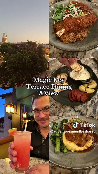Magic Key Terrace: Dining Experience at Disney Parks