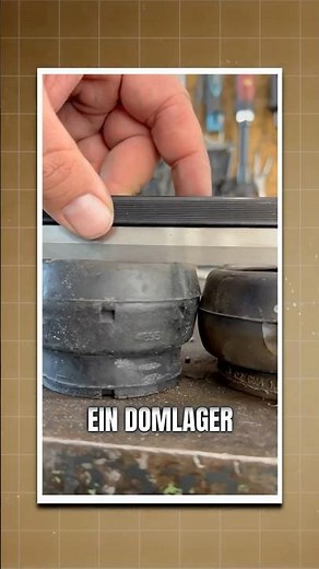 So erkennst du ein defektes Domlager! 👀#