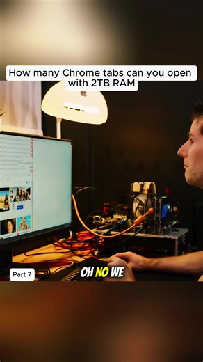 7-How many Chrome tabs can you open with 2TB RAM #techreview #pcbuild #techexplained #hardwaretesting #techenthusiast