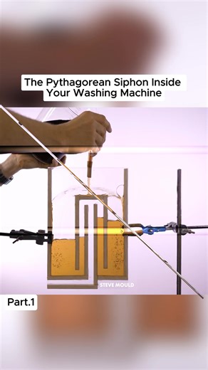 The Pythagorean Siphon Inside Your Washing Machine #foryou