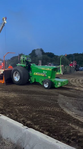 “Wild Loose Deere” John Deere Pro Stock!! #tractorpulling #johndeere | Outlaw Truck & Tractor Pulling Association