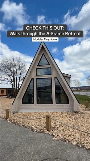 TOUR | The A-Frame Retreat | Zook Cabins Modular Tiny Home
