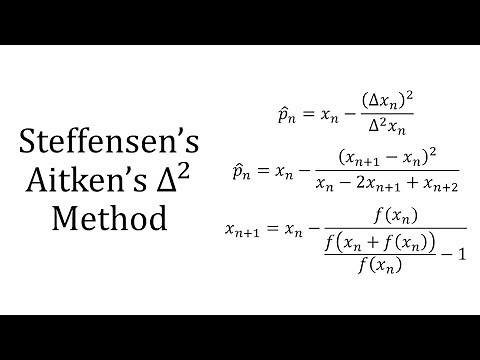 Steffensen's Method with Aitken's Δ²