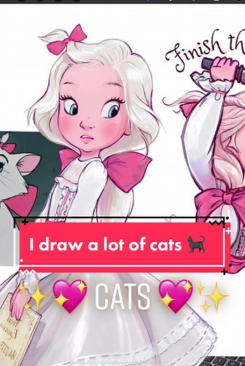 #catstickerart #artforsalebyartist #busythinkinboutcats #ifcatswerehuman #ifcatswerehumans #catsaspeople