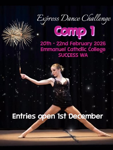 31 reactions | Season 8 - 2026 Comp 1 ENTRIES OPEN 1st December. SOLOS, DUOS, TRIOS & QUARTETS ONLY ONLINE REGISTRATIONS https://2026-express-dance-challenge-comp-1-success-february.compadminpro.com/ | Express Dance Challenge | Facebook