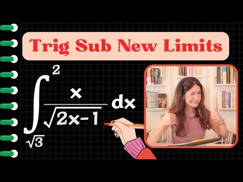 Trig. Sub. Step by Step with New Limits of Integration
