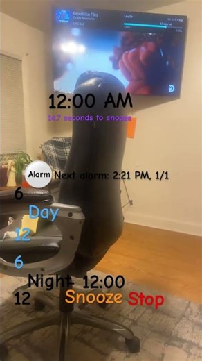 Alarm Clock: 12:00 AM