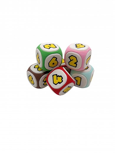 Mario Party Dice Set - D6 - Etsy