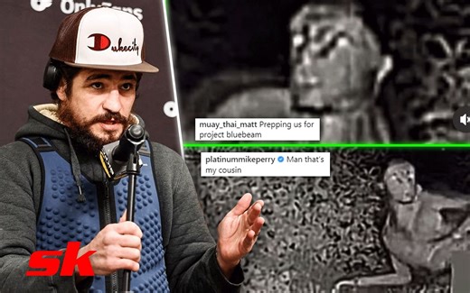 "That’s literally just my drunk uncle" - Fans crack jokes as UFC alum Diego Sanchez falls for viral clip of 'Las Vegas alien'