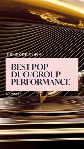 GRAMMYS on Instagram: "Congratulations 2026 #GRAMMYS Best Pop Duo/Group Performance nominees:  @cynthiaerivo & @arianagrande - “Defying Gravity”  HUNTR/X: @ejae_k, @audreynuna, @rei.ami - “Golden [From “KPop Demon Hunters”]”  @katseyeworld - “Gabriela”  @roses_are_rosie, @brunomars - “APT.”  @sza With @kendricklamar - “30 For 30” View the full Nominee list at the link in our bio, and watch the GRAMMY Awards on Feb. 1, 2026 on @CBStv and @paramountplus."