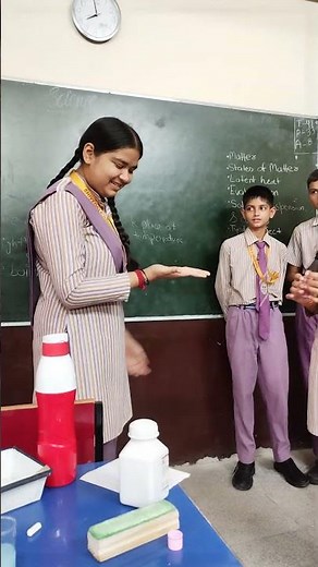 "Cooling Effect Demonstration | Diffusion of Acetone | Class 9 Science Activity"