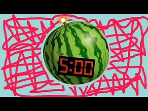 5 Minute Timer Bomb 💥 |Watermelon |