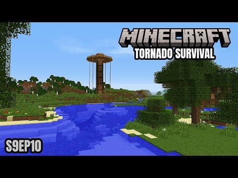 Minecraft Tornado Survival (Localized Weather Mod) S9Ep10