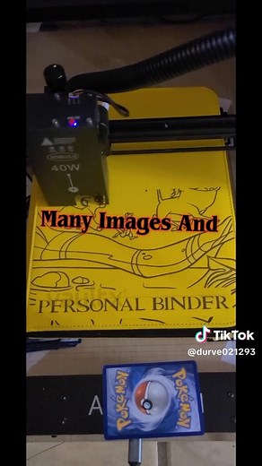 Personalized Custom Binders for Pokémon Collections