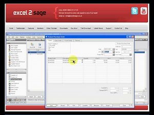Excel2Sage: How to import Purchase Orders into Sage 50 from Excel