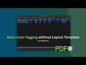 PDFix Auto-Tagging Series | Part 1: Without Layout Template
