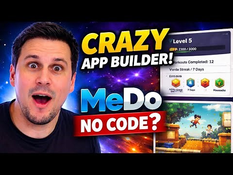 I Built an Entire Fitness App and Game With This AI App Builder (MeDo Review)