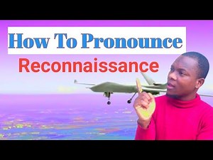 How To Pronounce Reconnaissance|Recce| Recon| English pronunciation lesson|Military|speaking skills