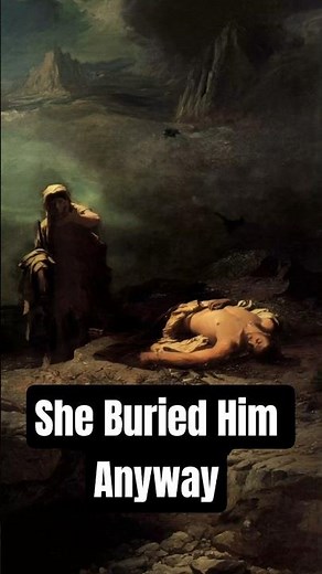 The Deadly Secret of Antigone 🏛️ #history #whatsthat #art