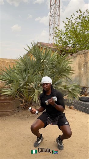 Fitness Is Fun 🇳🇬❤️🇿🇦 #chiloxtheexuberant #kingofsquats #trending #viral #glutes