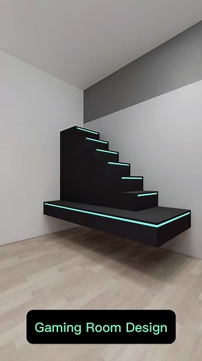 Gaming room measuring 2.8 x 4.2 meters with mezzanine concept. #roomdecor #gamingroom #interiordesign | Carl Estavillo