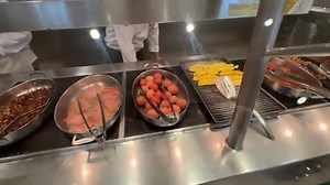 All You Can Eat Breakfast Buffet on the Norwegian Dawn Cruise Ship