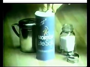 Morton Lite Salt Commercial (Jim Perry, 1974)