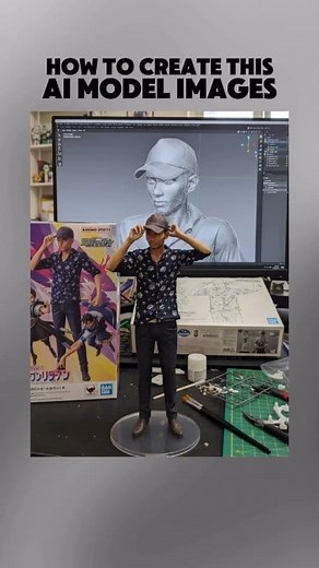 2.1M views · 6.4K reactions | How to create Ai model images.....