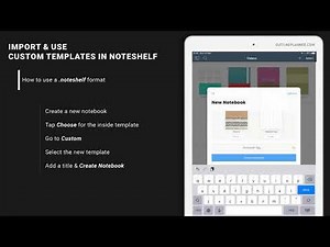 Got Digital Templates from Etsy? Learn how to import and use custom PDF templates in Noteshelf