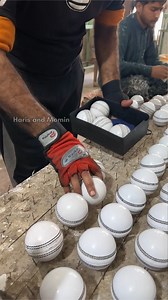 How Cricket Ball are Made, Cricket Ball Making Process | Haris and Momin