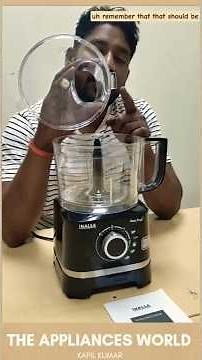 🍽️ Inalsa Easy Prep Food Processor | Complete Review & Demo | Unboxing + Features