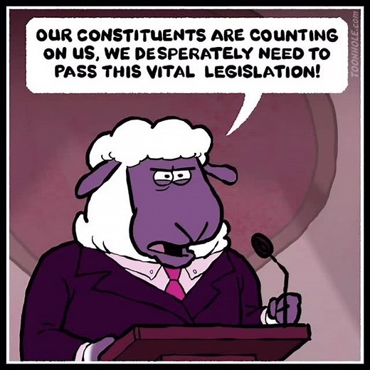 Vital legislation. 🗣️: @tschalk10 with the incredible dub, go tap his F-button | Chris Allison